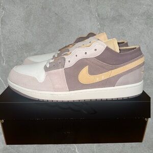 Air Jordan 1 Low SE Craft Taupe Haze Sneakers Men Size 13 DN1635-200 Travis Dunk